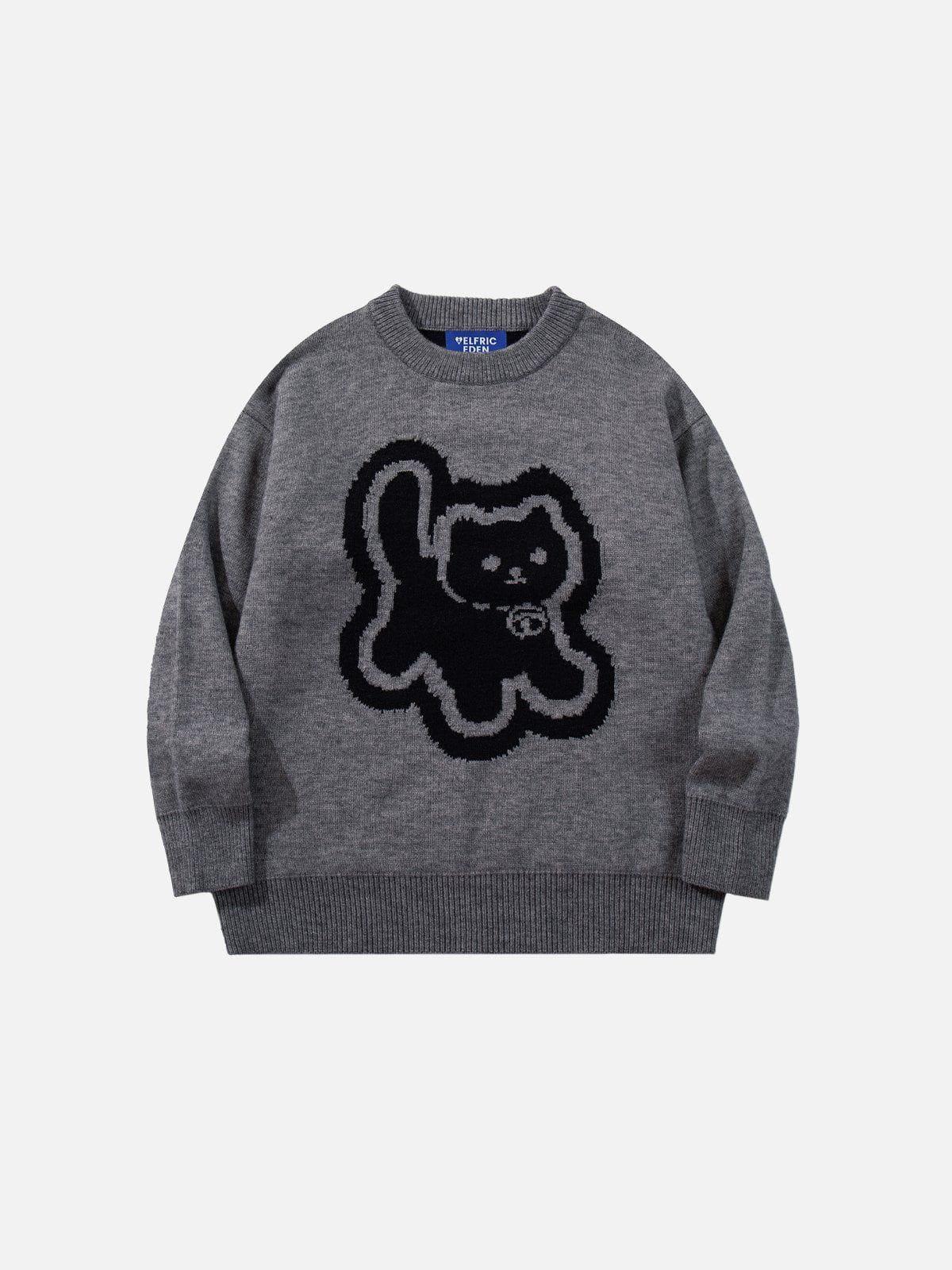 Aelfric Eden Cute Cat Graphic Sweater Product Image