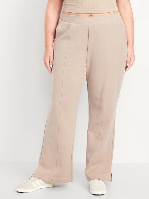 High-Waisted Dynamic Fleece Trouser Pants Product Image