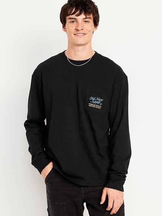 Long-Sleeve Heavyweight Logo T-Shirt Product Image