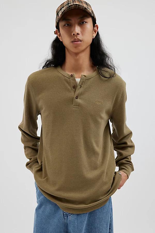 Katin Mesa Thermal Henley Long Sleeve Tee Mens at Urban Outfitters Product Image