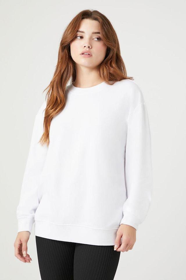 Fleece Drop-Sleeve Pullover | Forever 21 Product Image