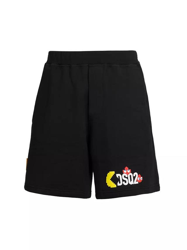 Mens Pac-Man Relaxed-Fit Shorts Product Image