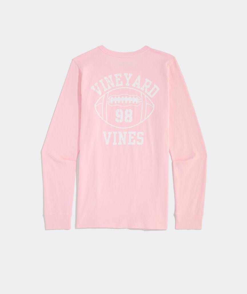 vineyard vines '98 Football Long-Sleeve Pocket Tee Product Image