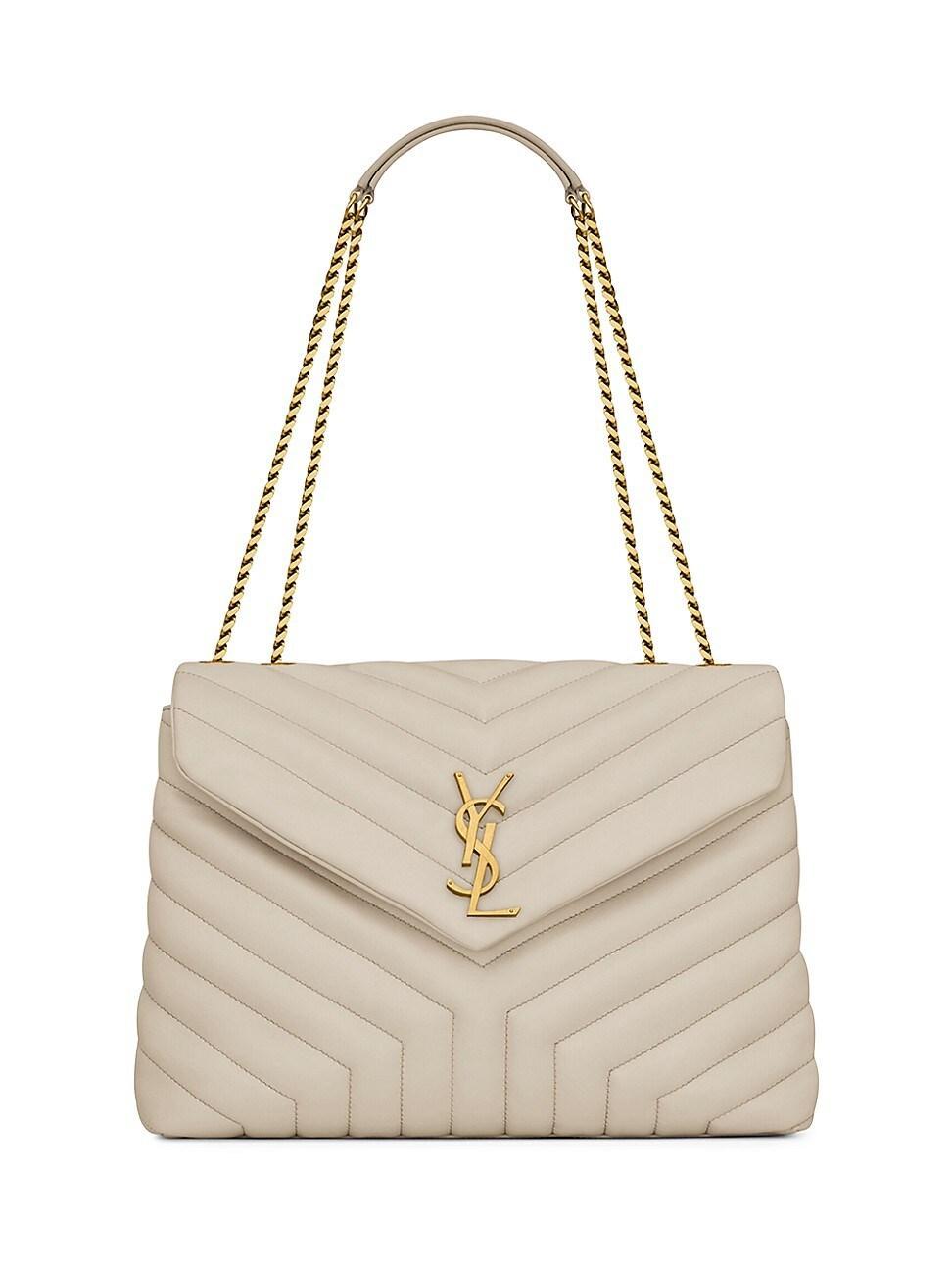 Saint Laurent Loulou Medium Quilted Crossbody Product Image