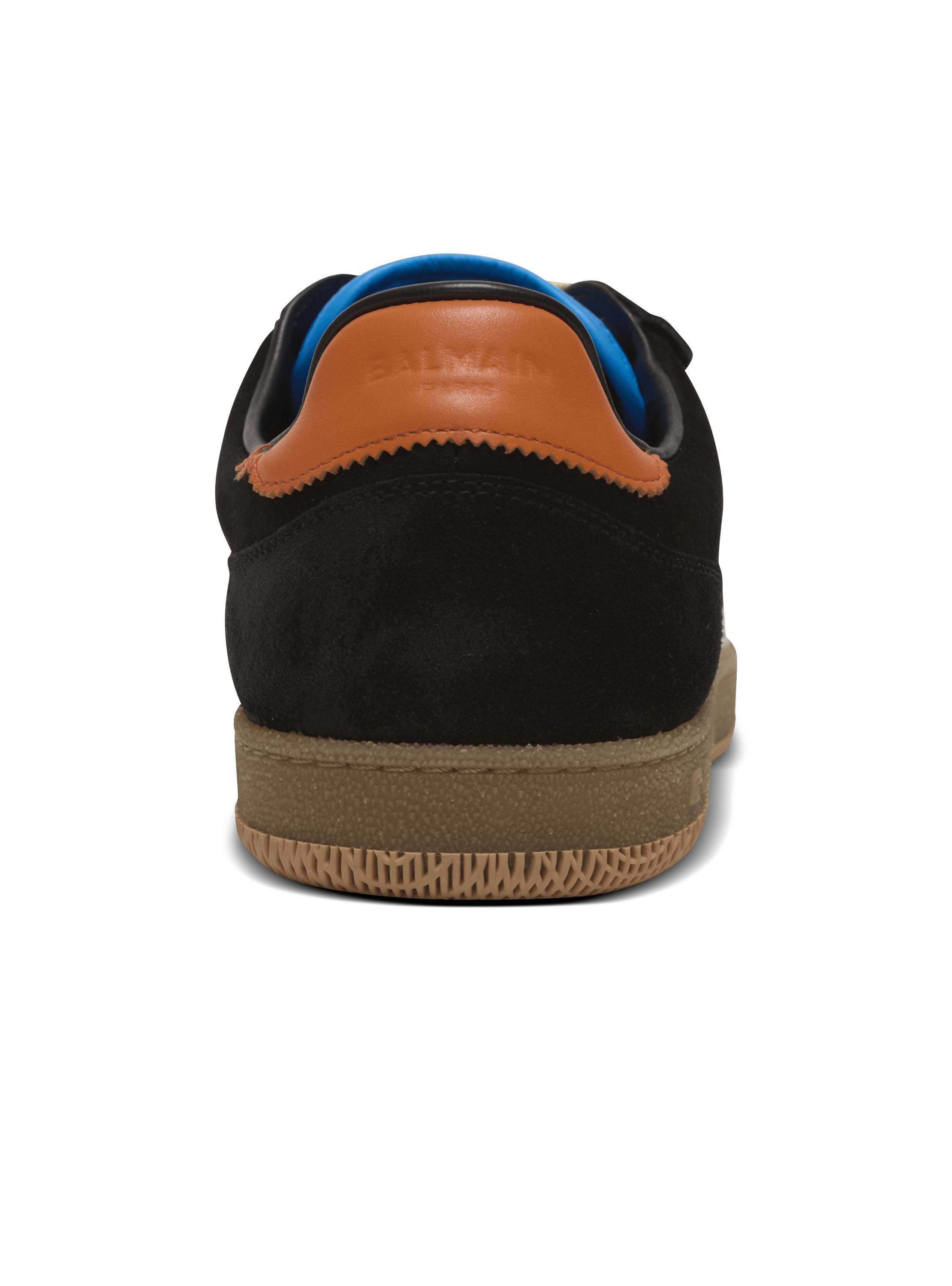 Swan sneakers in calfskin and suede Product Image