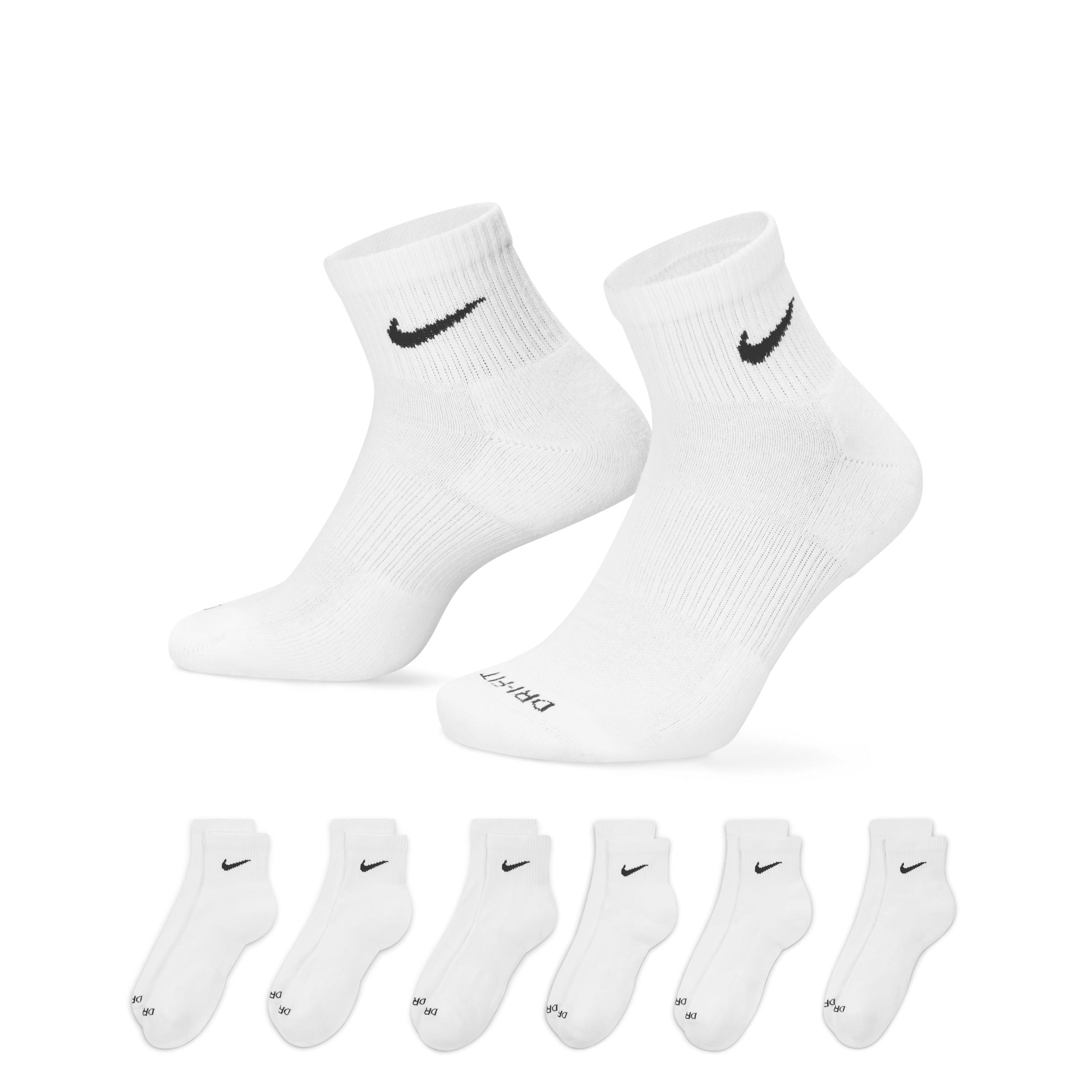 Nike Mens Everyday Plus Cushioned Training Ankle Socks (6 Pairs) Product Image