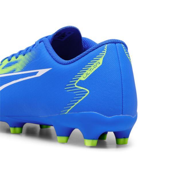 PUMA ULTRA PLAY FG/AG Men's Soccer Cleats Shoes in Ultra Blue/White/Pro Green Product Image