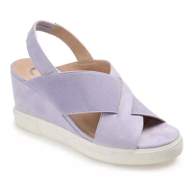 Journee Collection Womens Ronnie Wedge Sandals Product Image