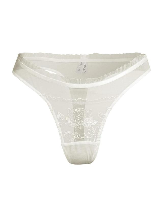 Womens Annabelle Lace Thong Product Image