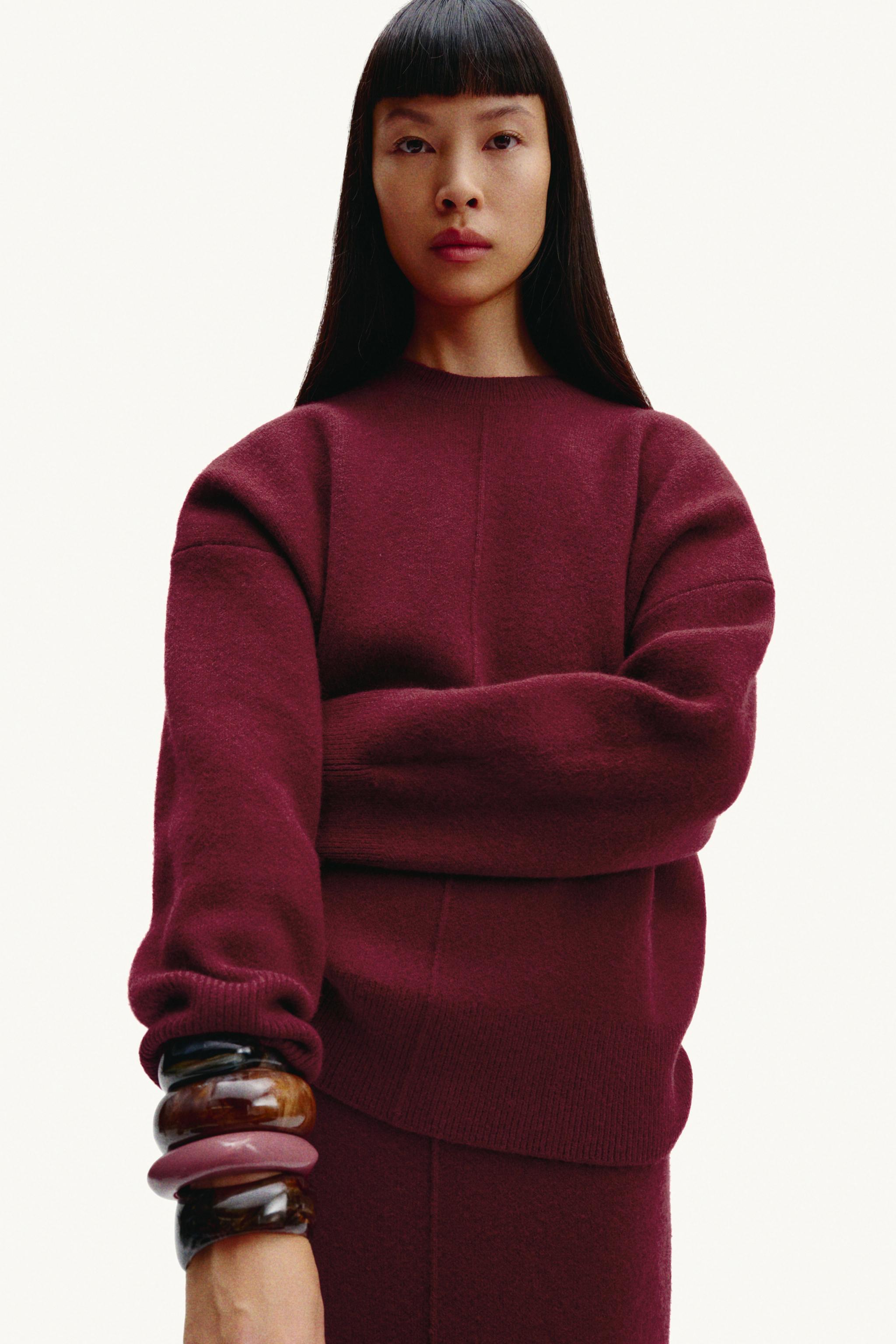 BASIC KNIT SWEATER Product Image