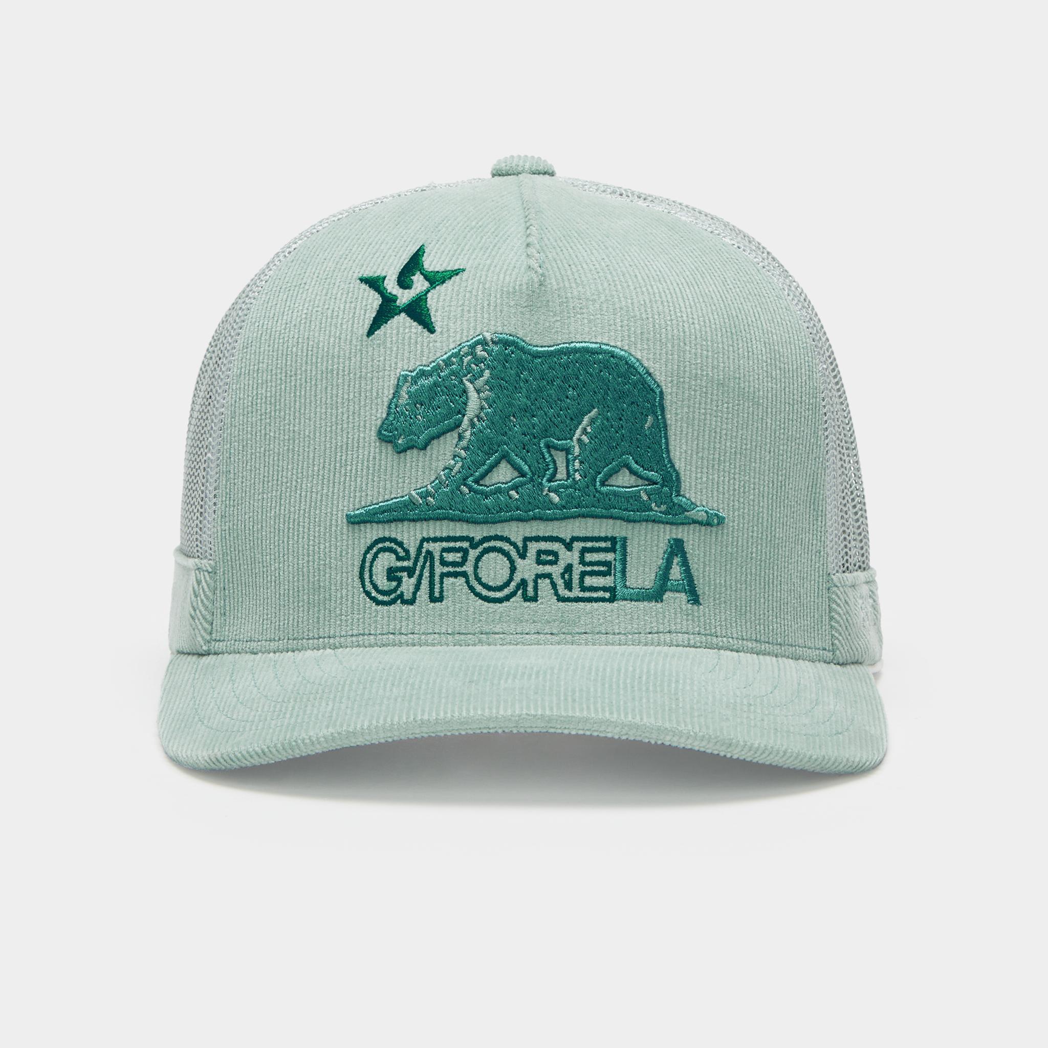 G/FORE LA COTTON CORDUROY TALL TRUCKER HAT Product Image