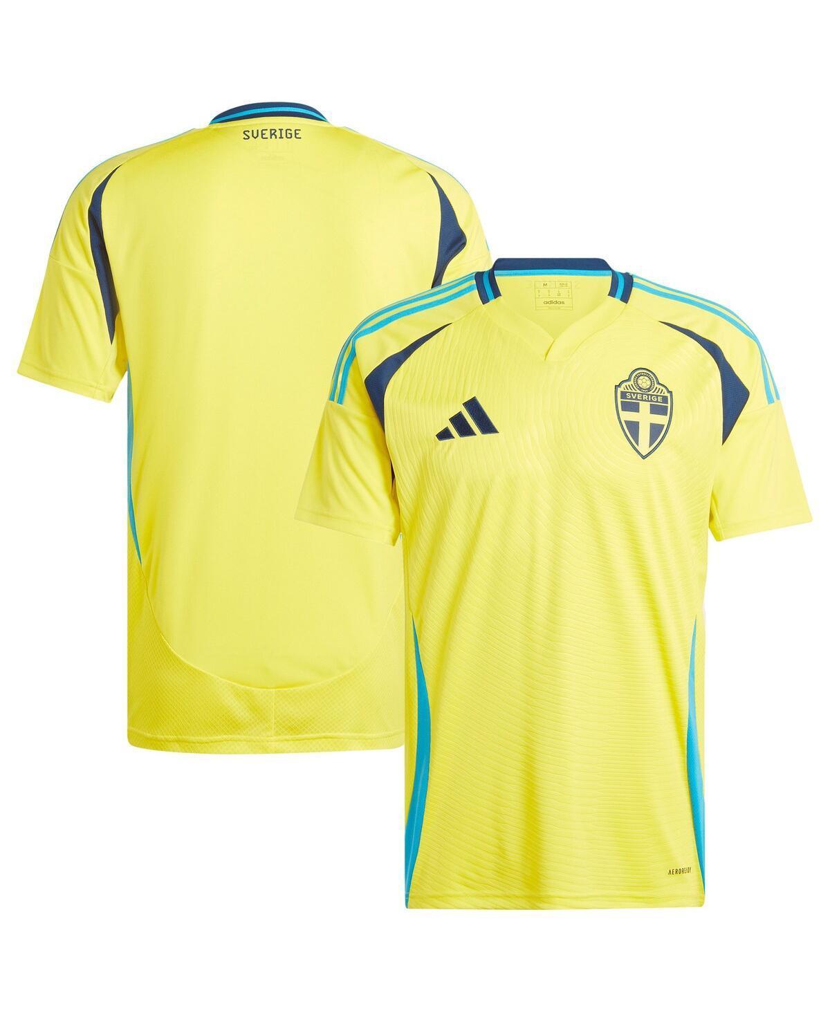 Mens adidas Sweden 2024 Home Soccer Jersey Product Image