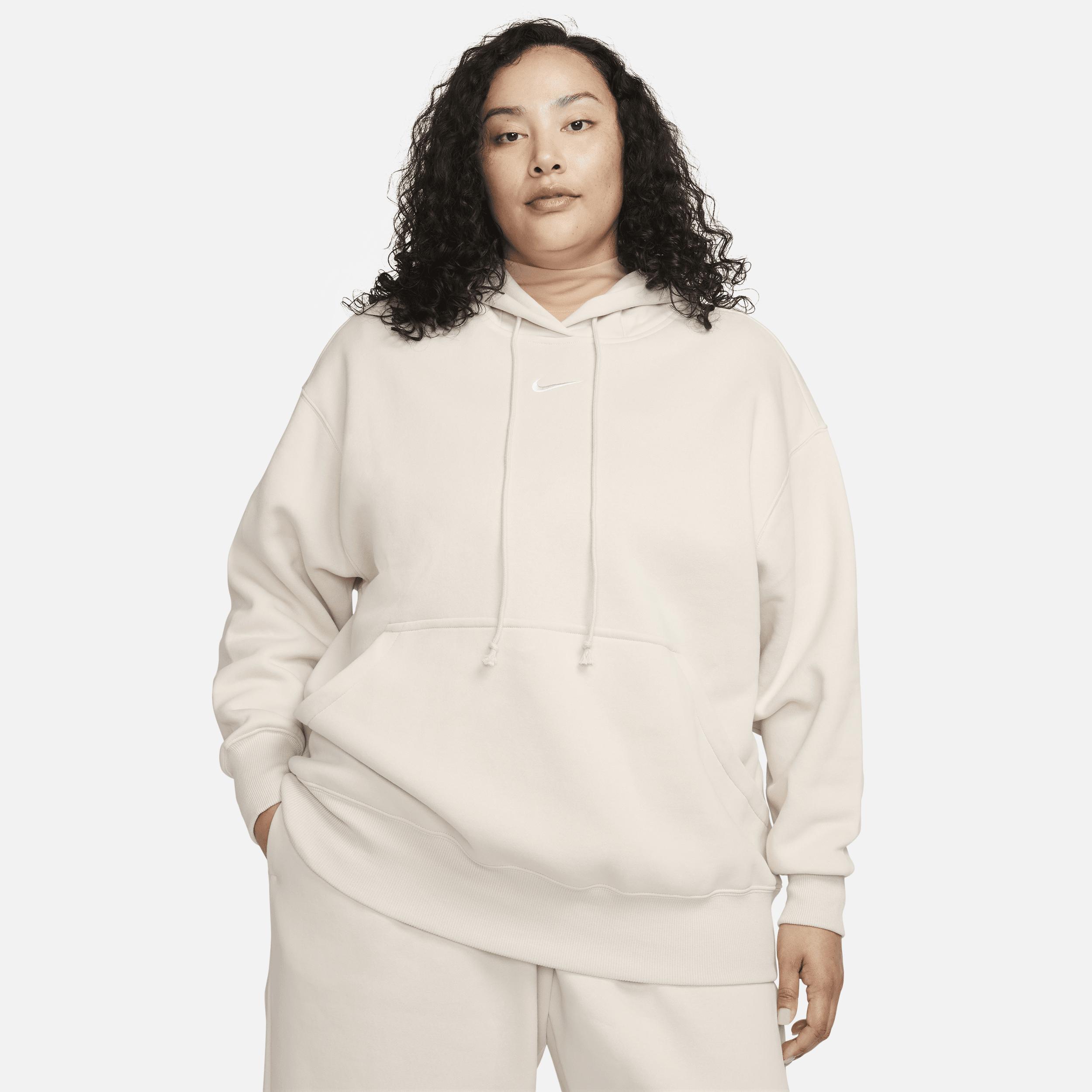 Nike Womens Sportswear Phoenix Fleece Oversized Pullover Hoodie (Plus Product Image