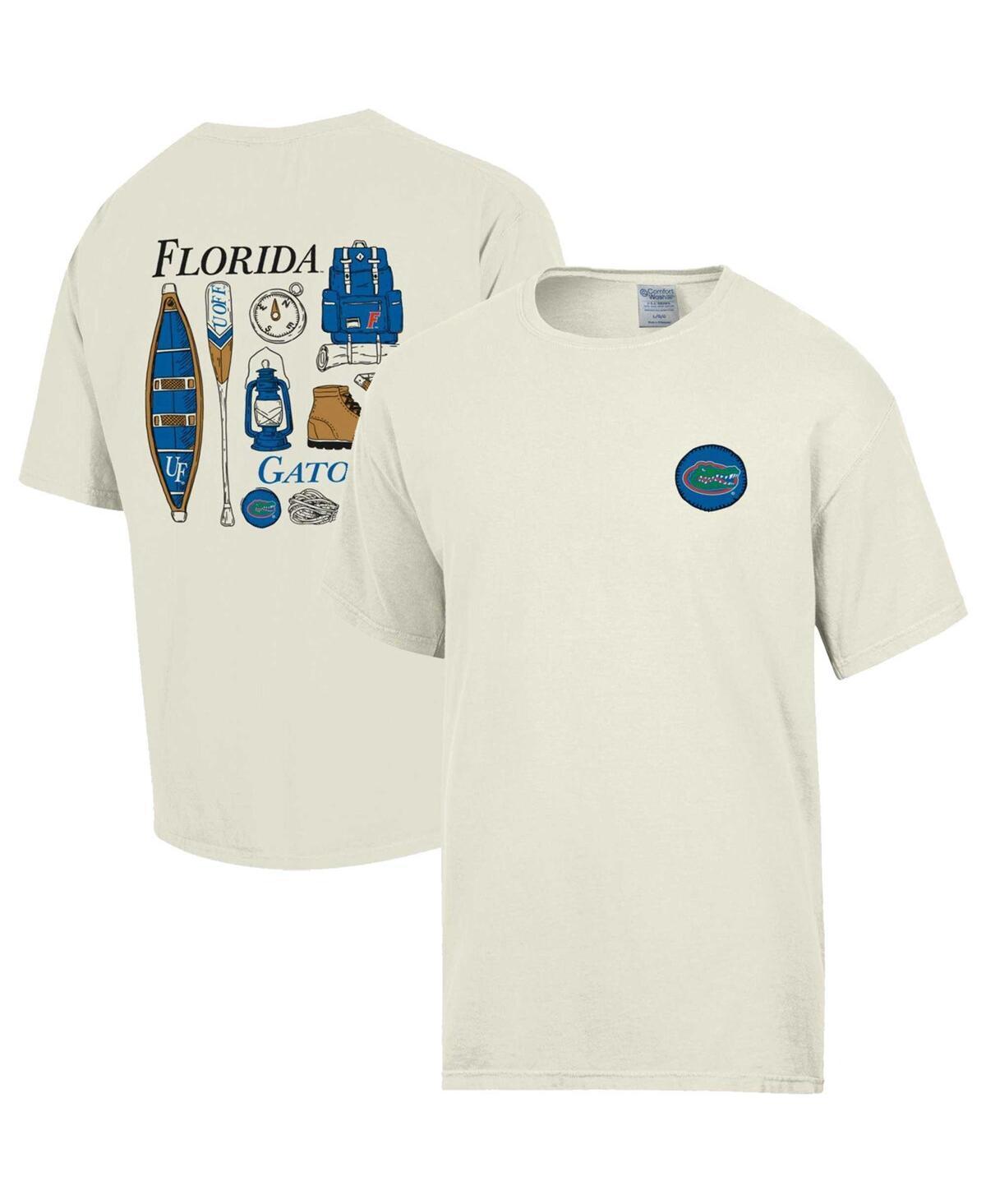 Mens Comfort Wash Cream Florida Gators Camping Trip T-Shirt Product Image