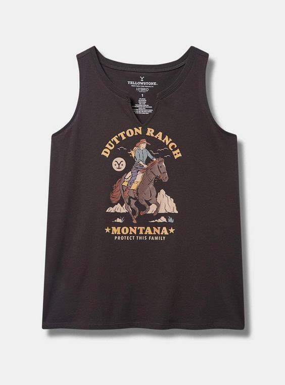 Yellowstone Fit Cotton Notch Neck Tank Product Image