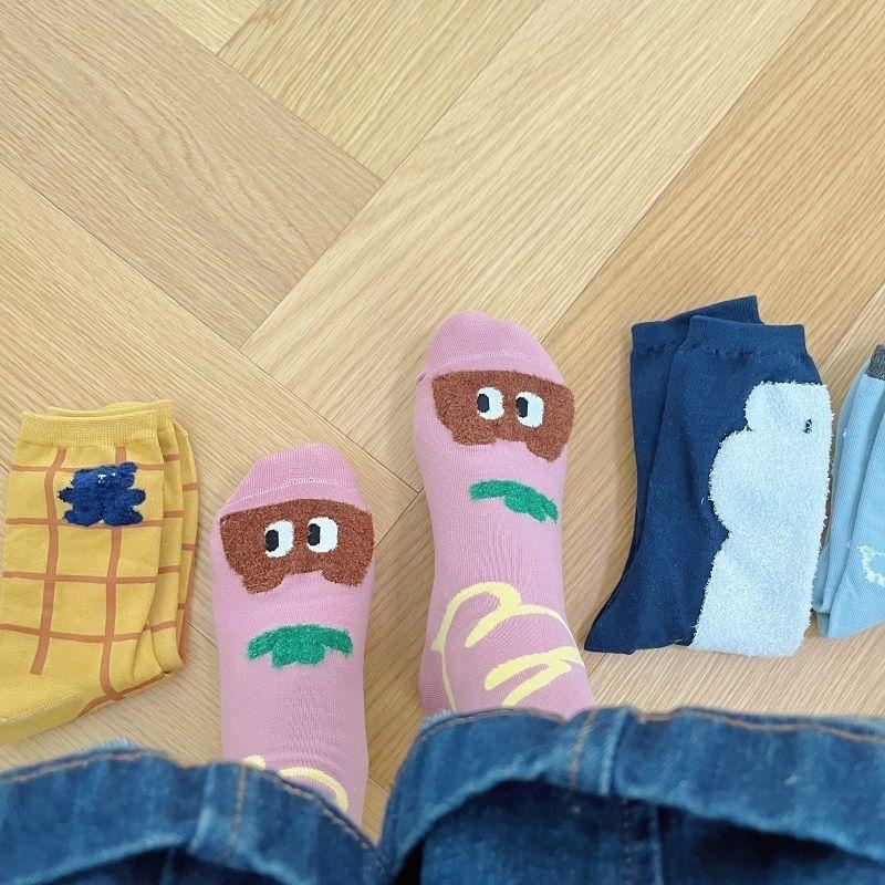 Cartoon Animal Crew Socks Product Image