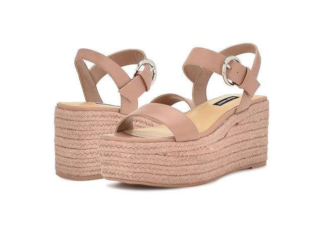 Nine West Nillo 3 (Taupe) Women's Wedge Shoes Product Image