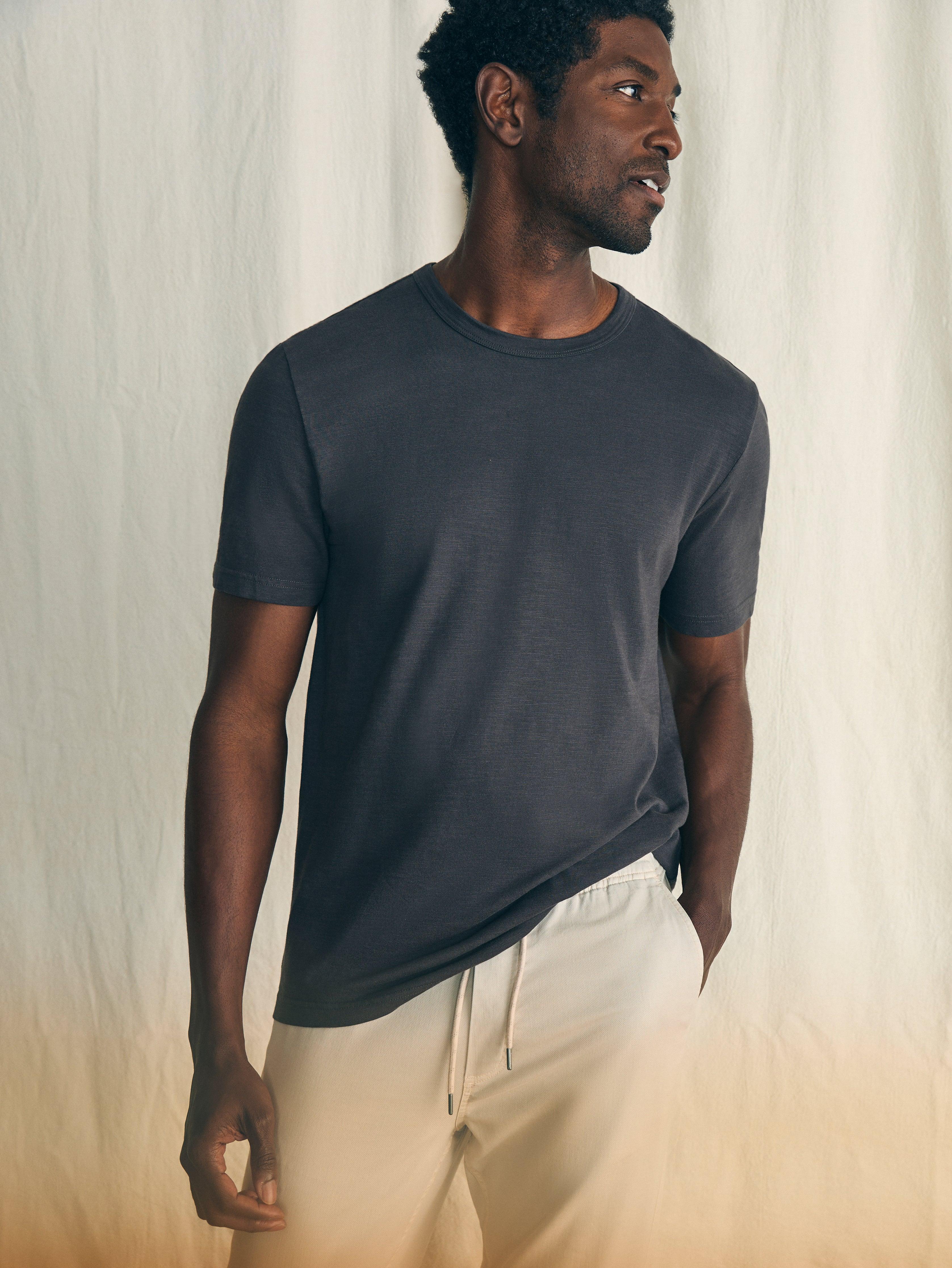 Sunwashed Tee - Washed Black Male Product Image