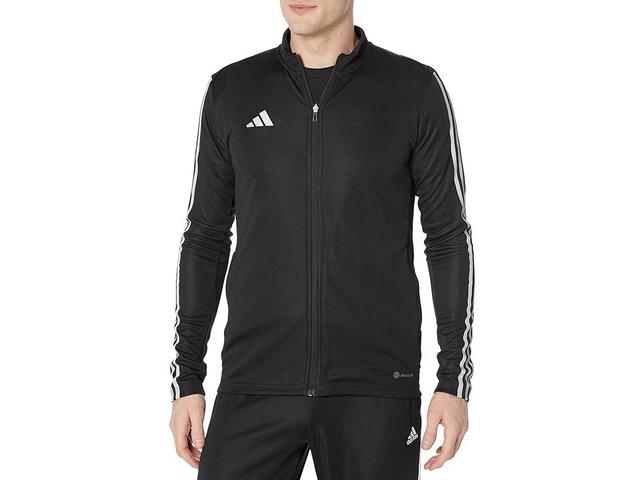 adidas Tiro '23 Training Jacket (Black/Reflective Silver) Men's Clothing Product Image