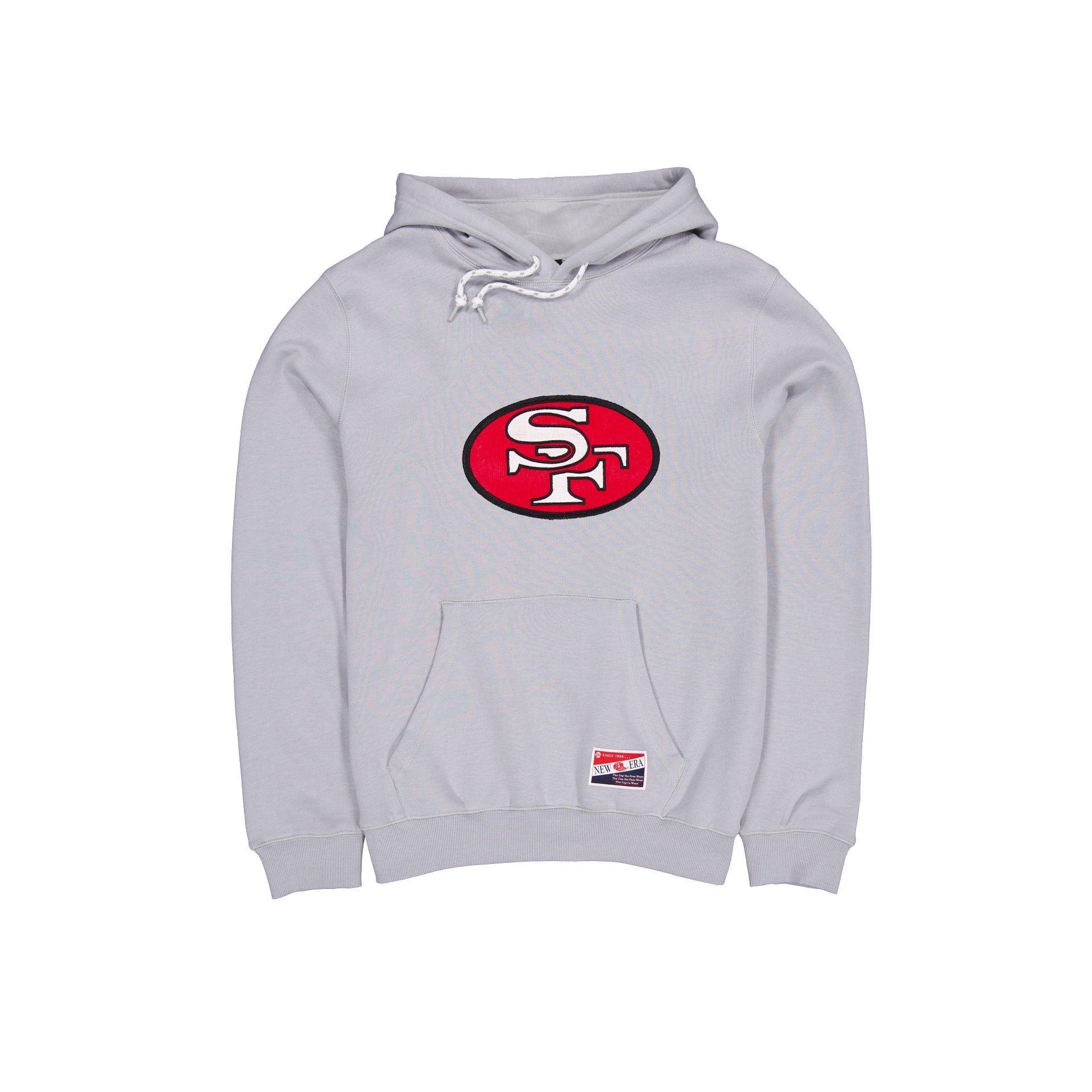 San Francisco 49ers Throwback Gray Hoodie Male Product Image