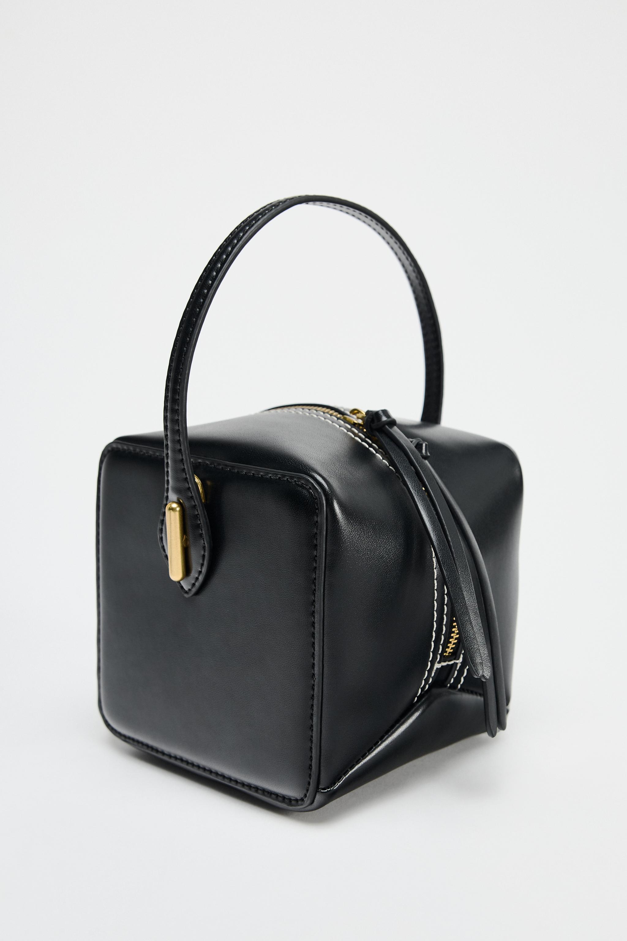 SQUARE TOPSTITCHING MINI BAG Product Image