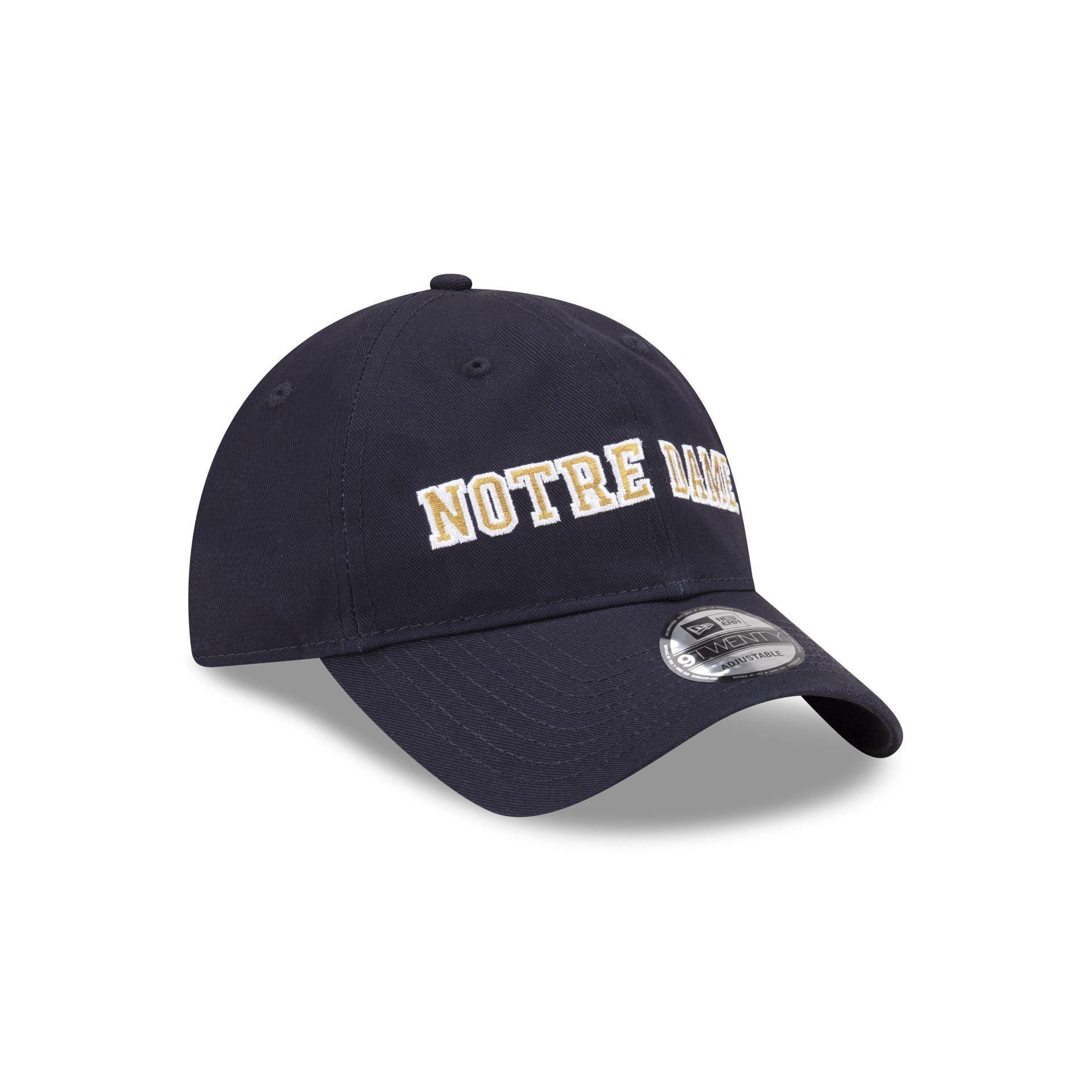 Notre Dame Fighting Irish Wordmark 9TWENTY Adjustable Hat Male Product Image