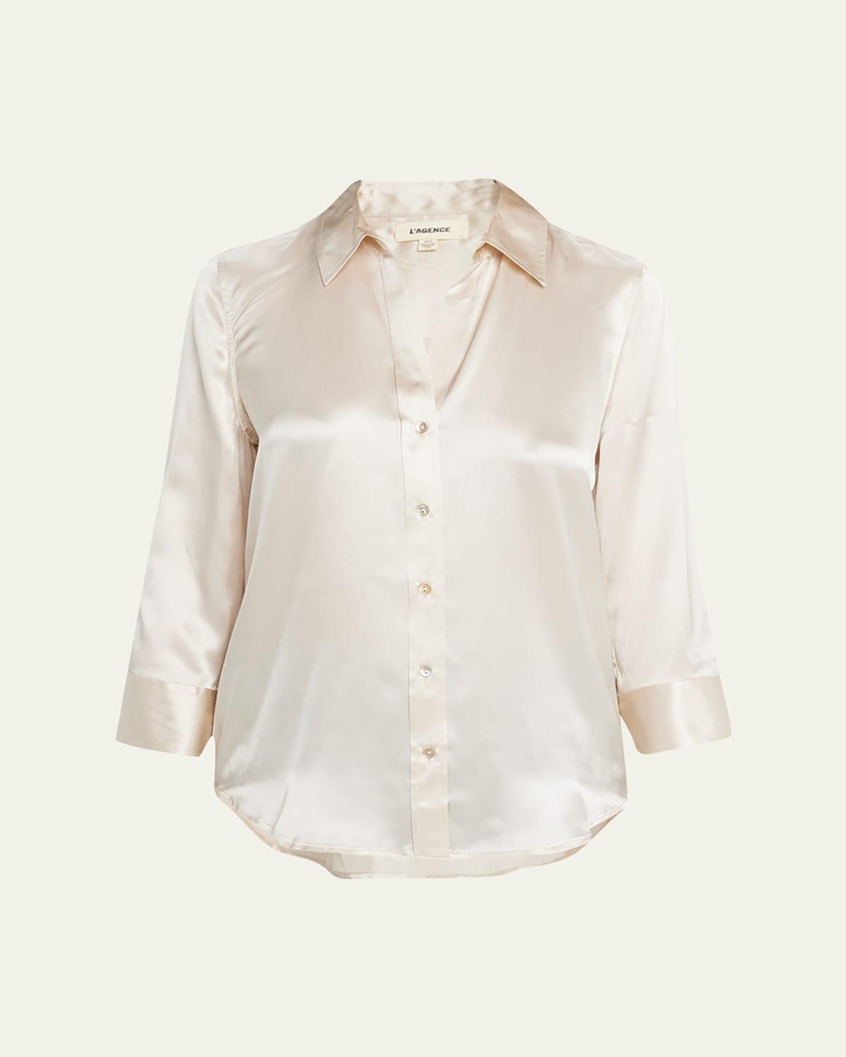 L'AGENCE Dani Blouse Size L, M, XL, XS. Product Image