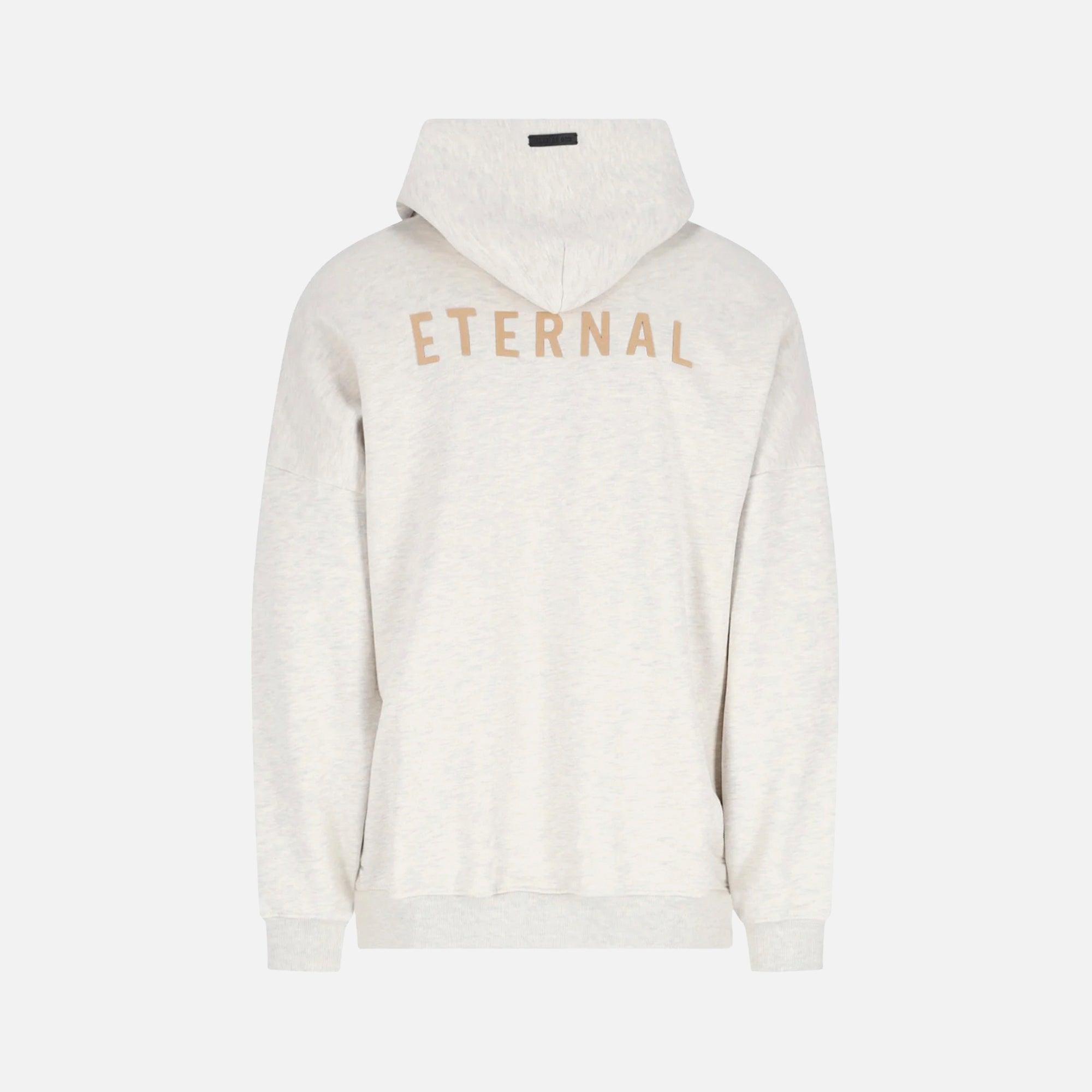 Fear of God Eternal Fleece Hoodie Warm - Heather Grey Male Product Image