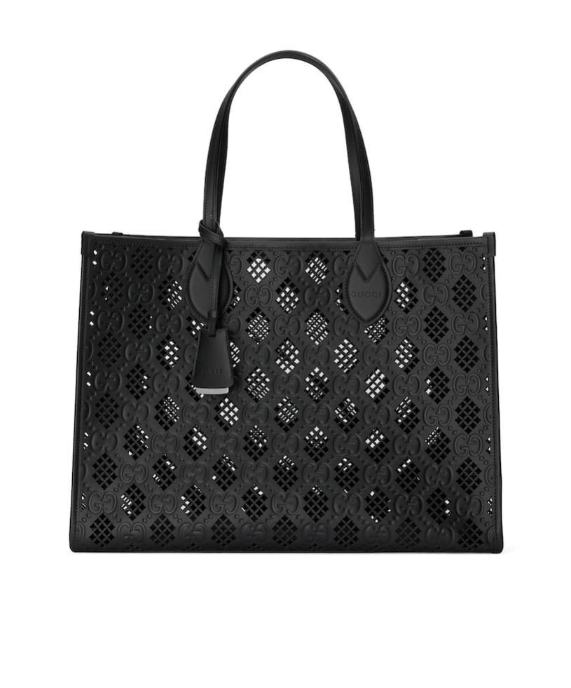 GUCCI Medium Ophidia Tote Bag In Black Product Image