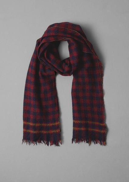 Moismont Wool Scarf | Navy Blue Product Image