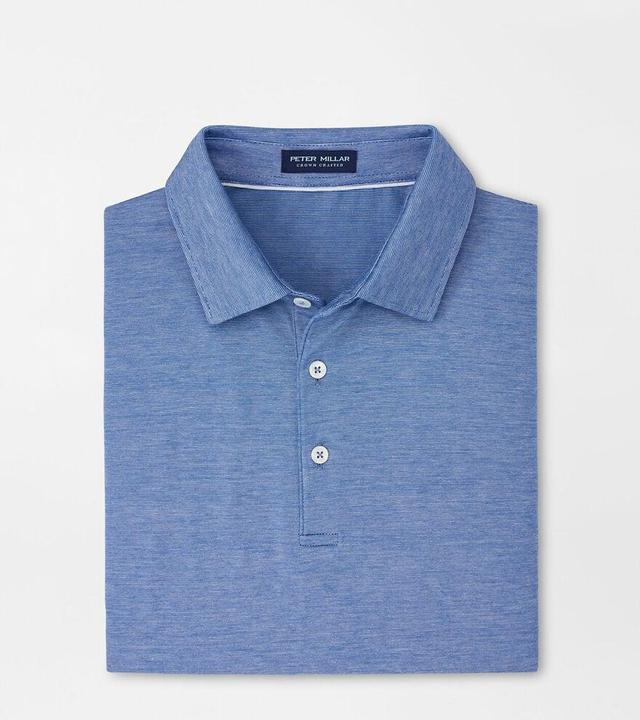 Peter Millar Mens Excursionist Flex Polo | Color: Nordic Blue | Size: S Product Image