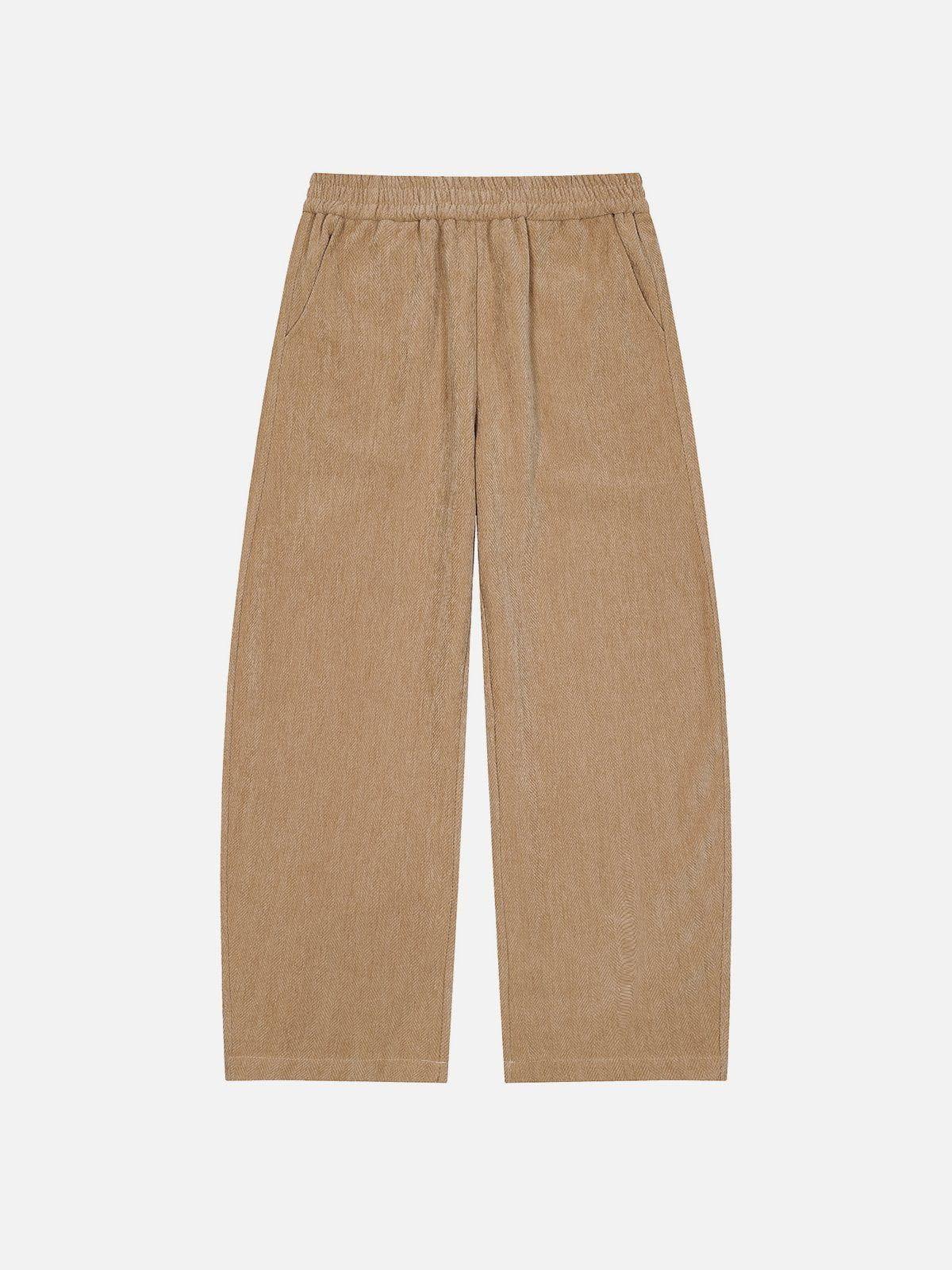 Aelfric Eden Solid Corduroy Barrel Pants Product Image