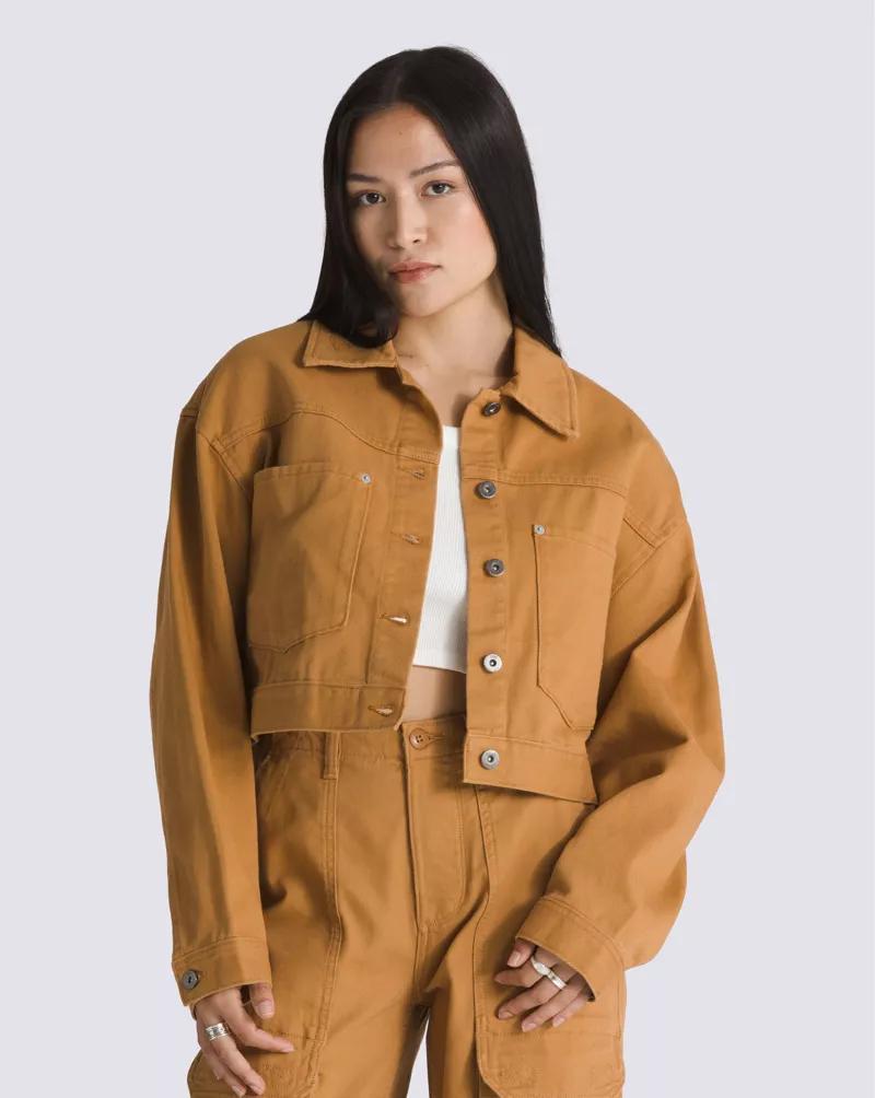 Raynes Crop Trucker Jacket Product Image