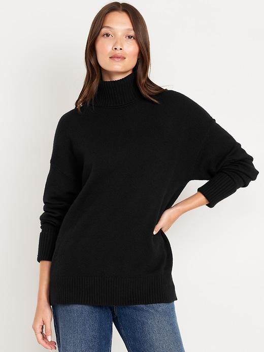 SoSoft Turtleneck Tunic Sweater Product Image