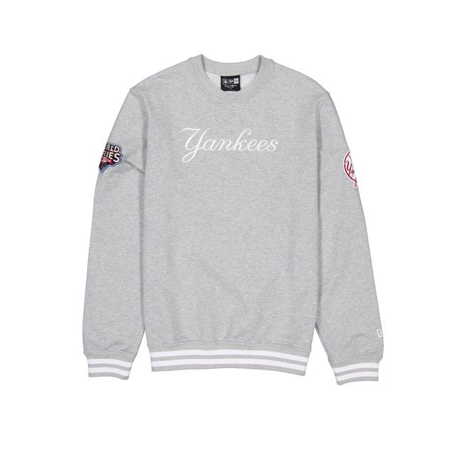 New York Yankees Gray Logo Select Crewneck Male Product Image