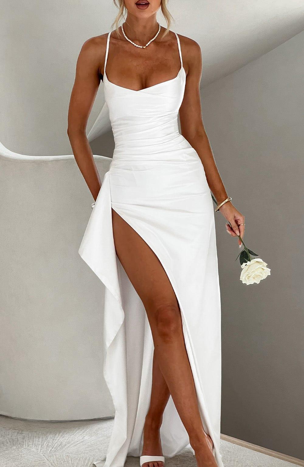 Helen Maxi Dress - Ivory Product Image