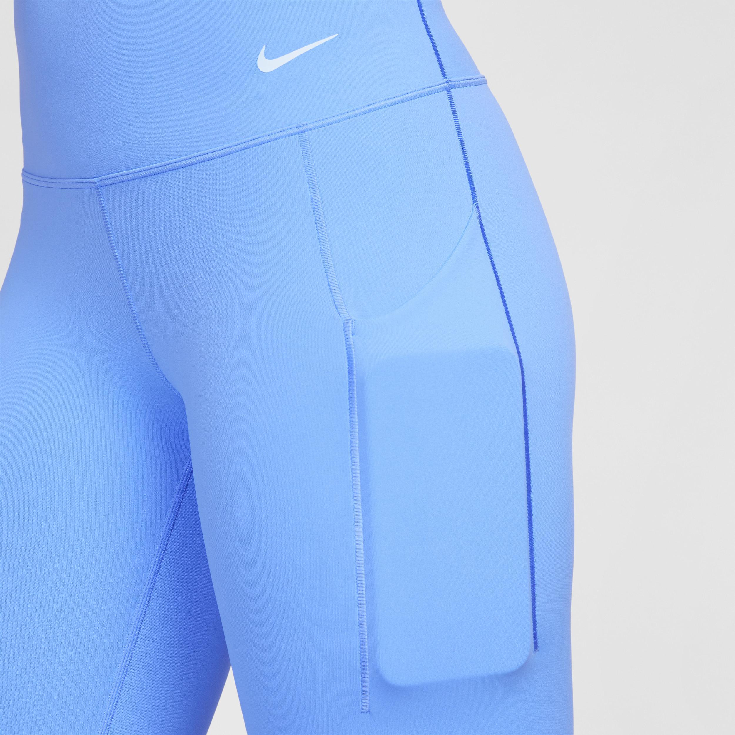 Nike Womens Universa Medium-Support High-Waisted 7/8 Leggings with Pockets Product Image