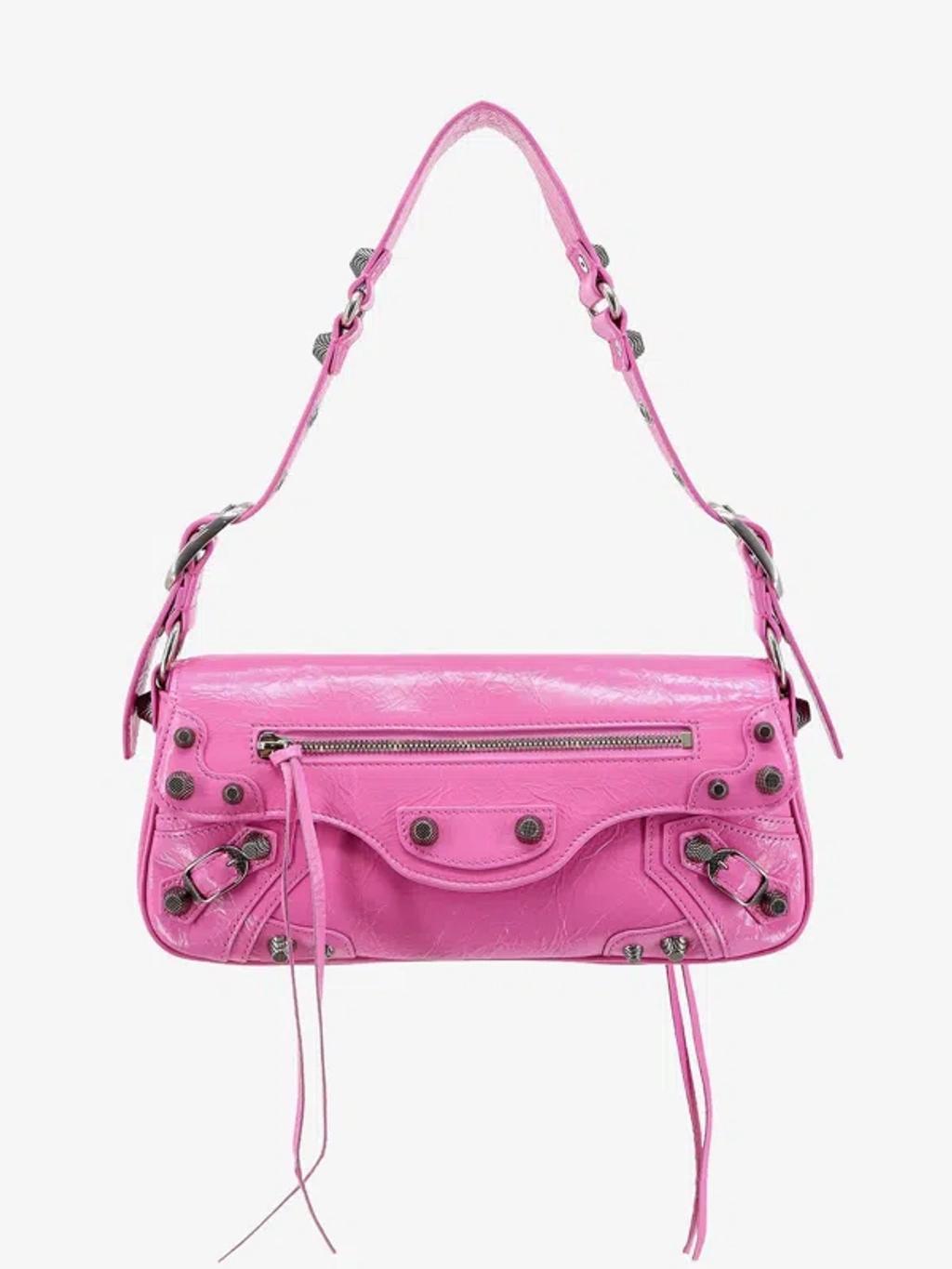 Woman Le Cagole Woman Pink Shoulder Bags Product Image