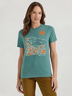 Women's Mountain Meadow Graphic Tee | Women's Tops | Lee® Product Image