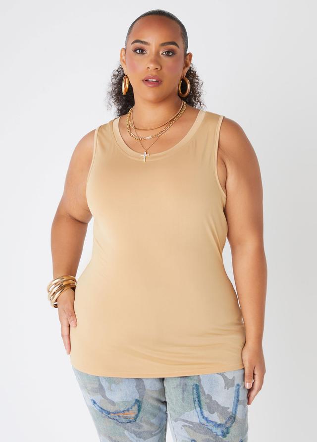 Plus Size The Basic Cami Ashley Stewart Product Image