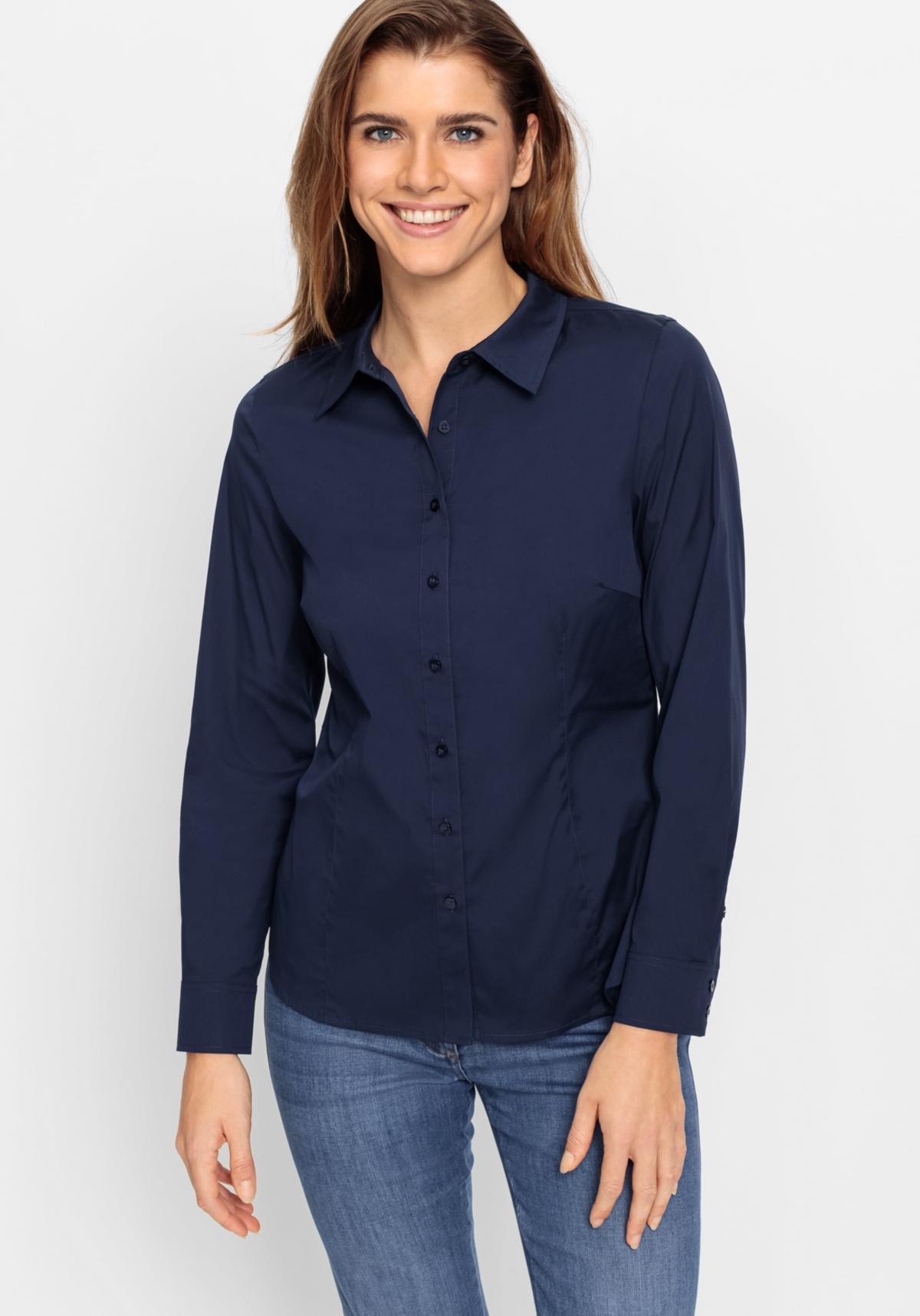 Olsen Womens Classic Button Up Shirt Product Image