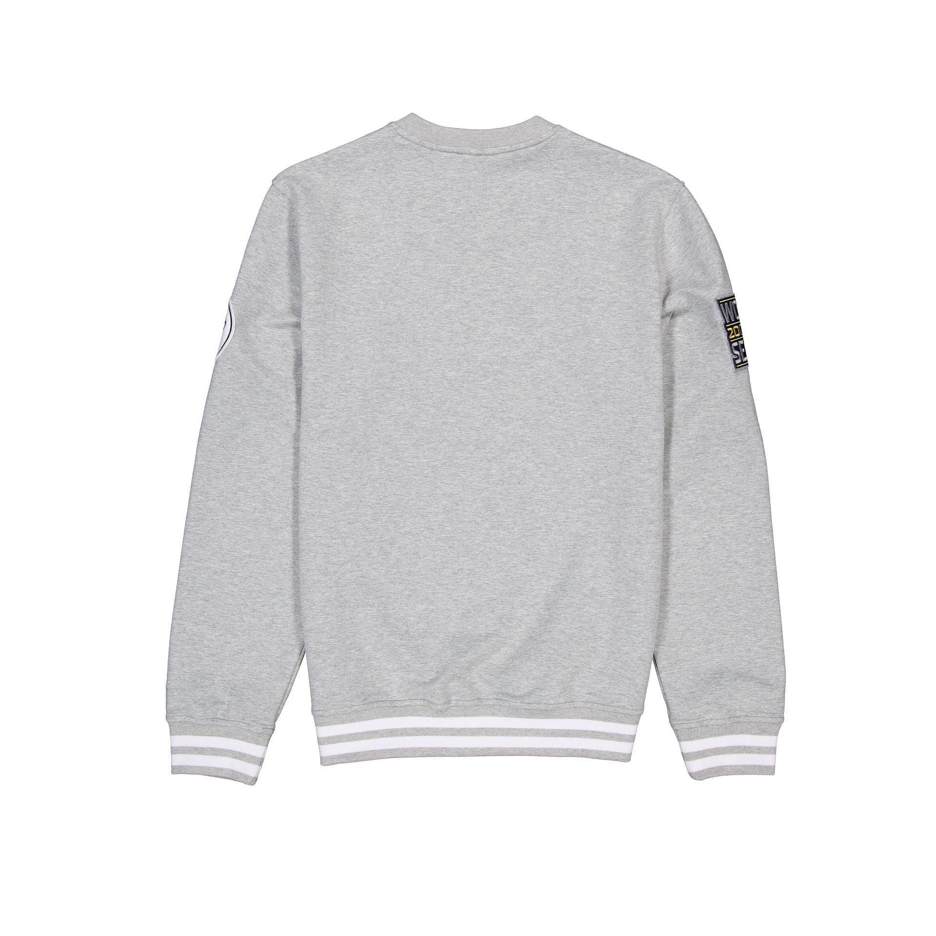 Los Angeles Dodgers Gray Logo Select Crewneck Male Product Image