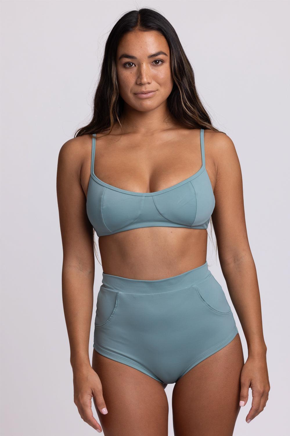 Kaia Bikini Bottom - Mediterranean Female Product Image