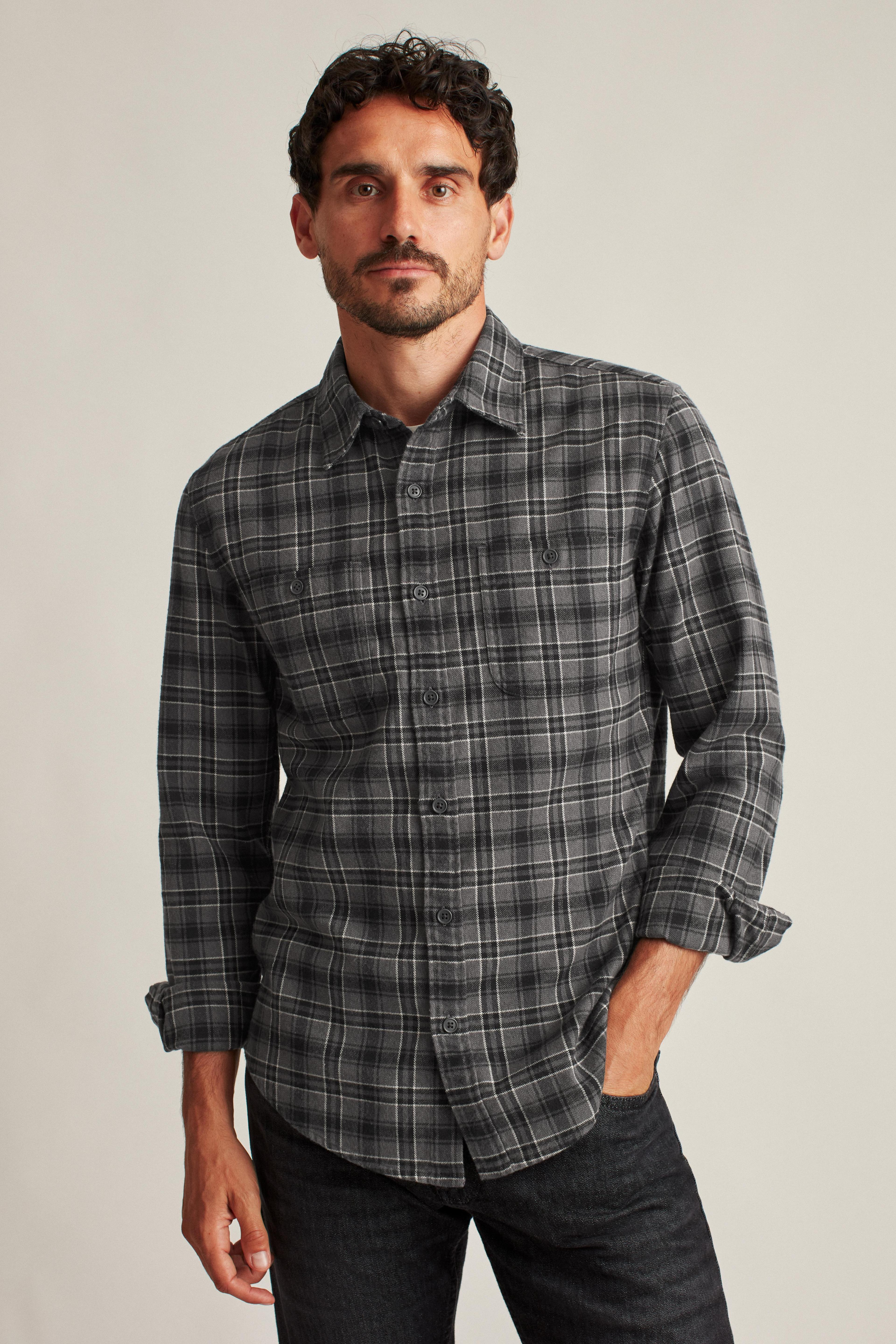 Stretch Flannel Shirt Product Image