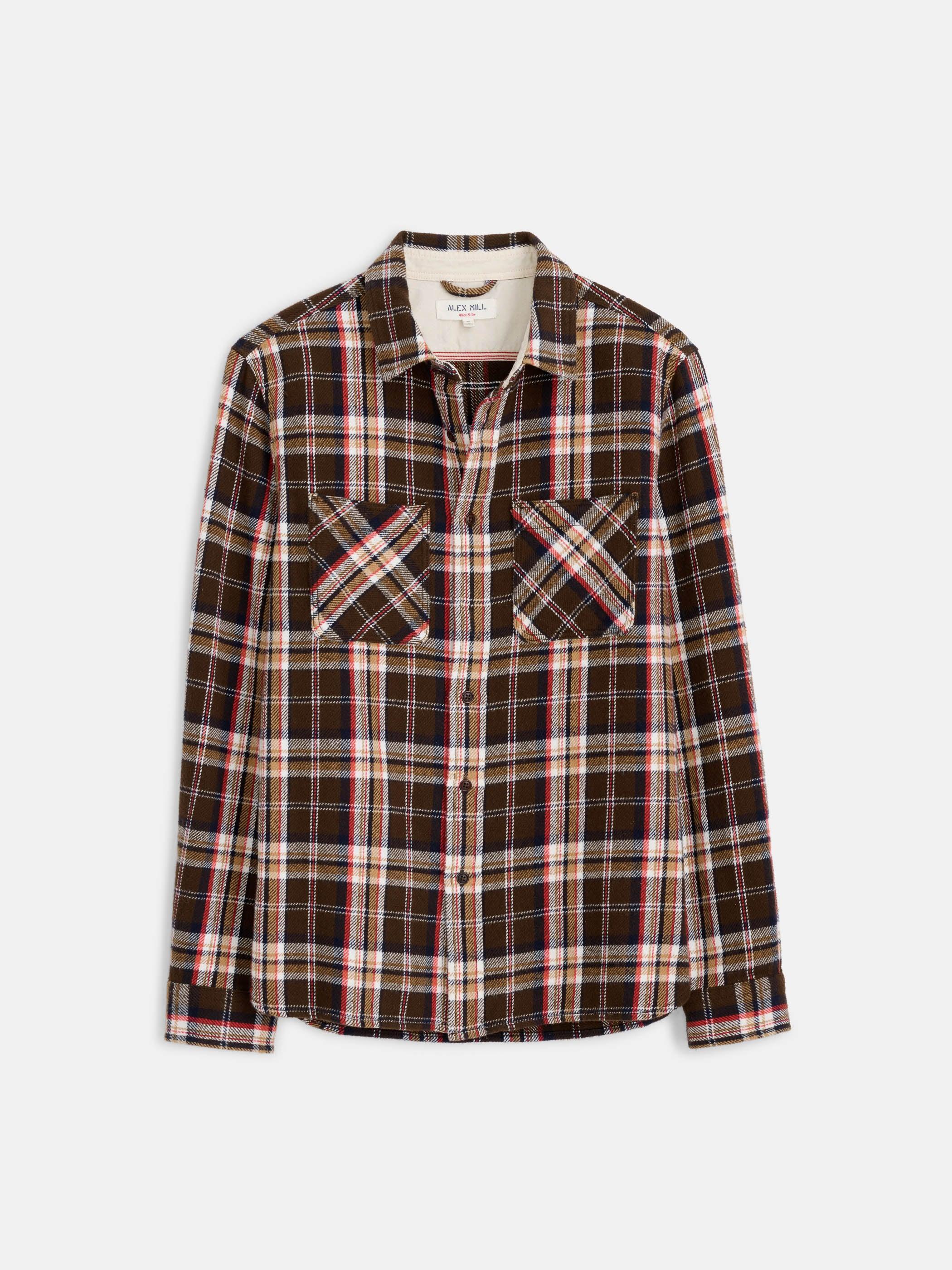 Chore Shirt In Vintage Wash Flannel Male Product Image