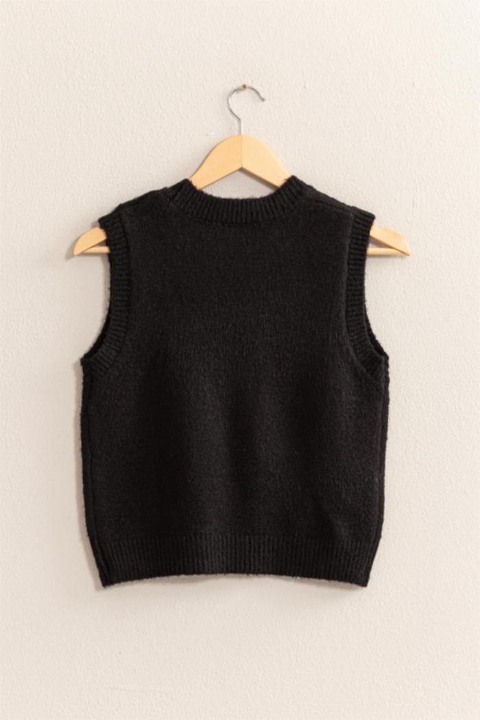 Sleeveless Sweater Tank Product Image