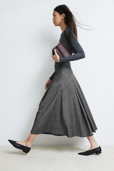 A-Line Midi Skirt Product Image