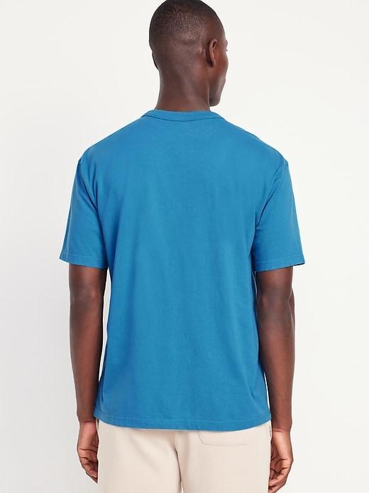 Loose Fit Crew-Neck T-Shirt Product Image