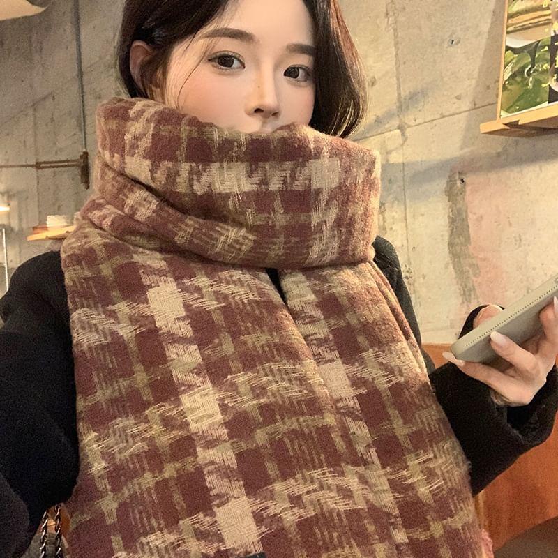 Plaid Shawl Product Image