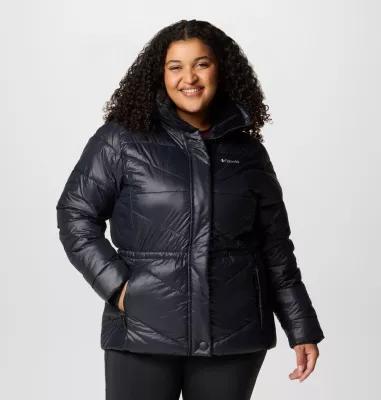 Columbia Womens Peak to Park III Insulated Hooded Jacket - Plus Size- Product Image